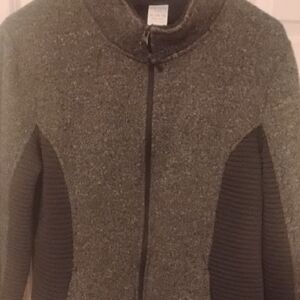 Time and Tru Charcoal Teddy Jacket